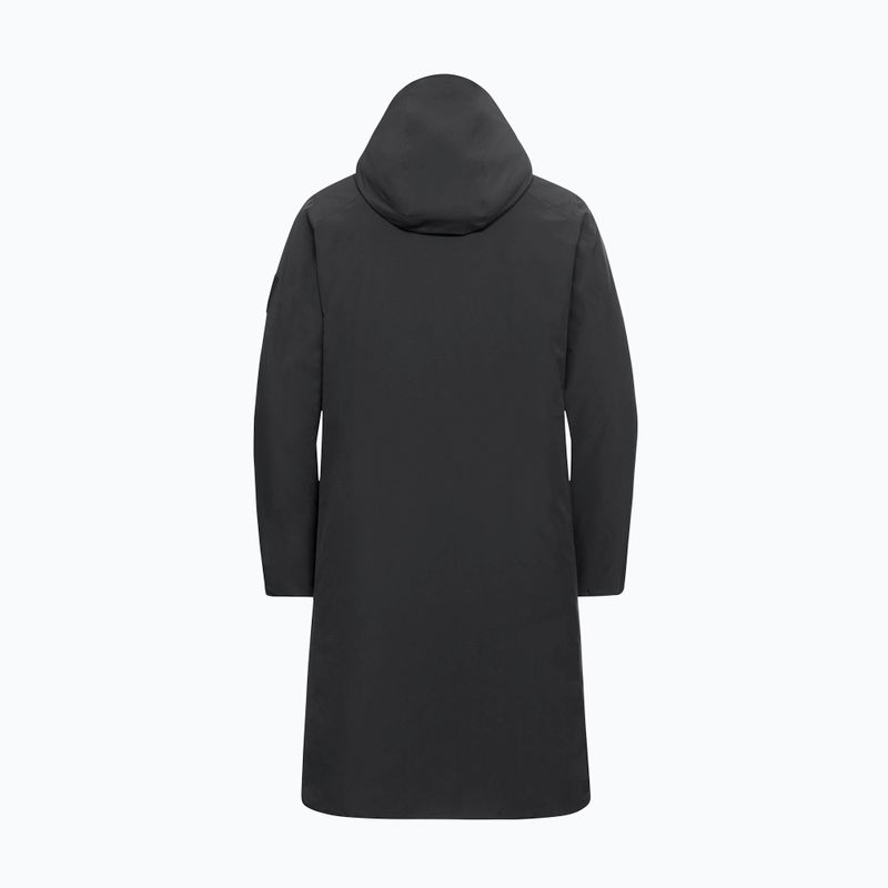 Cappotto imbottito da donna Jack Wolfskin Frost Haven Coat nero 8