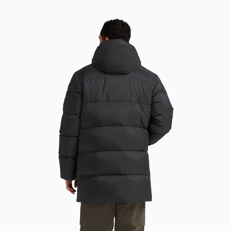 Giacca piumino uomo Jack Wolfskin Icy Hill Coat Rds nera 3
