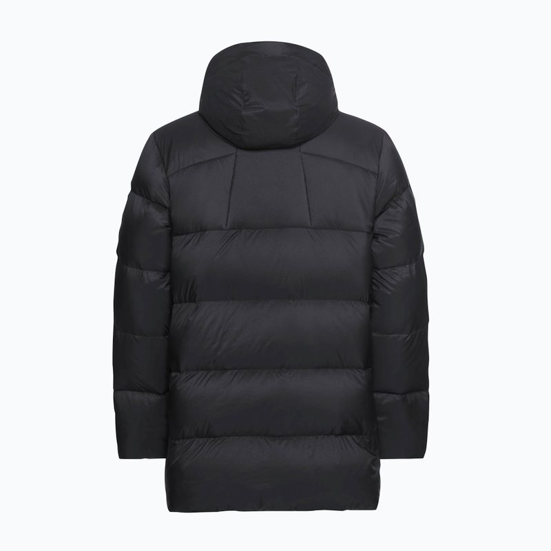Giacca piumino uomo Jack Wolfskin Icy Hill Coat Rds nera 8