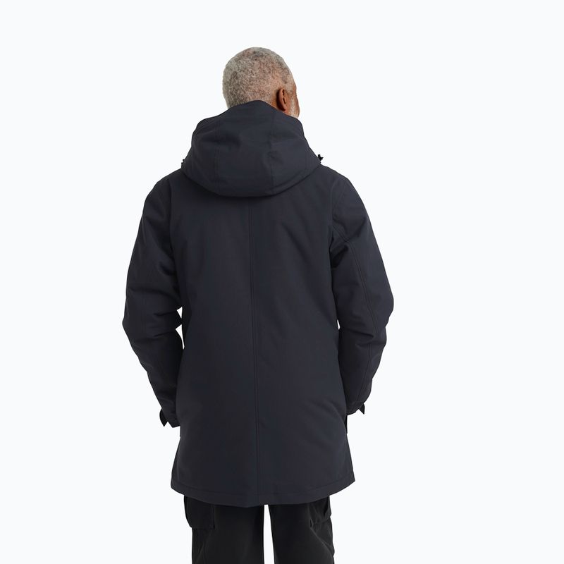 Giacca antipioggia da uomo Jack Wolfskin Canyon Shield Parka dark navy 3