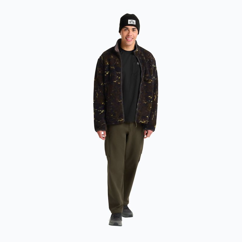 Maglia a maniche lunghe da uomo Jack Wolfskin Prelight Trail Crew nera 2