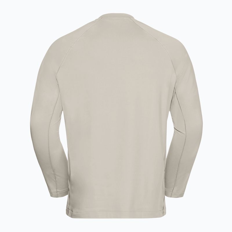 Maglia a maniche lunghe da uomo Jack Wolfskin Prelight Trail Crew sabbia chiaro 6