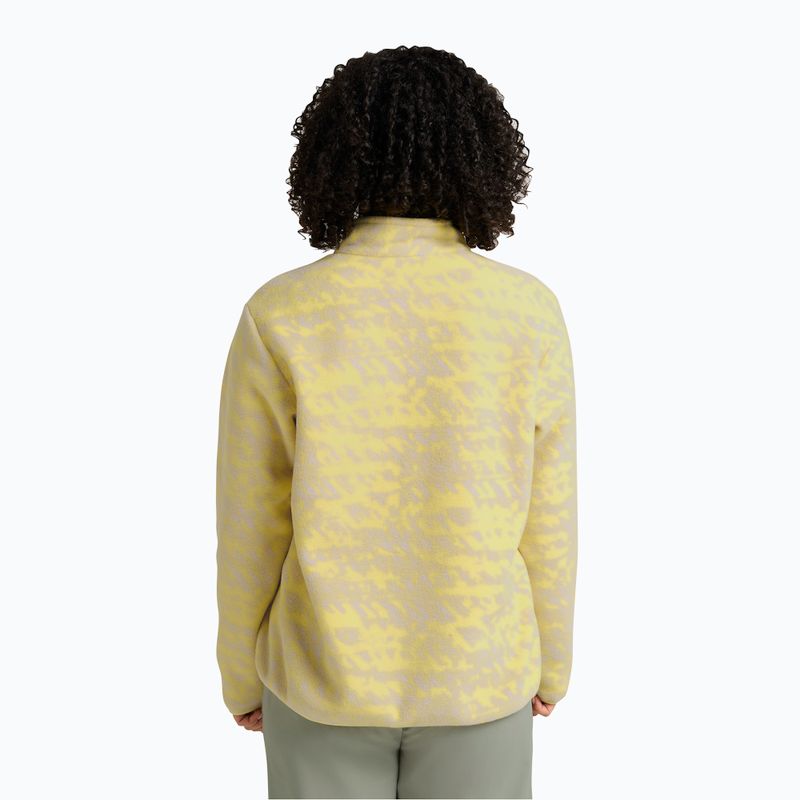 Felpa da trekking donna Jack Wolfskin Big Sky Half Zip lemon ice 2