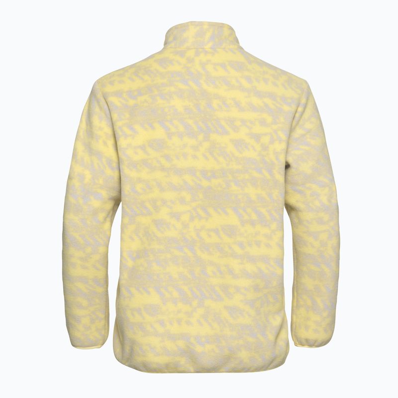 Felpa da trekking donna Jack Wolfskin Big Sky Half Zip lemon ice 7