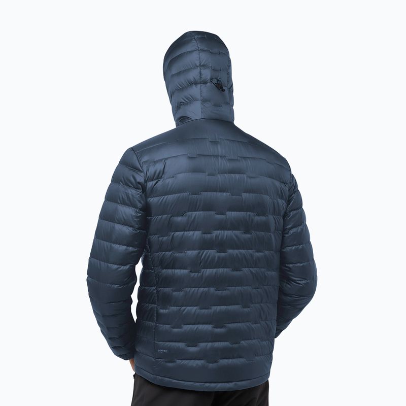 Giacca imbottita da uomo Jack Wolfskin Passamani Down Hoody midnight sky 2