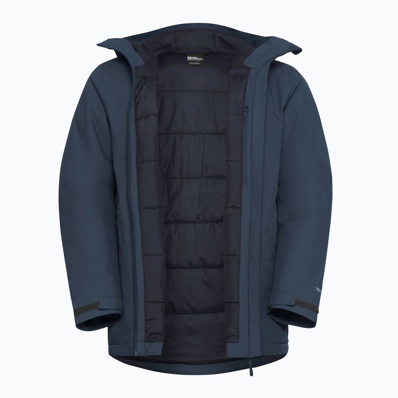 Giacca piumino uomo Jack Wolfskin Wisper Ins midnight sky/dark navy 9