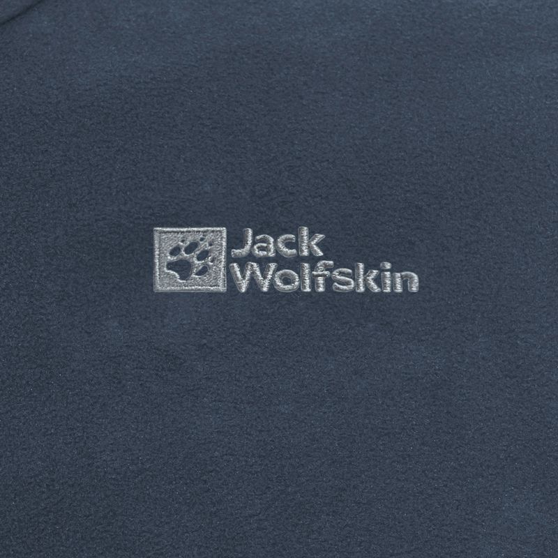 Felpa da trekking uomo Jack Wolfskin Taunus Hz midnight sky 9