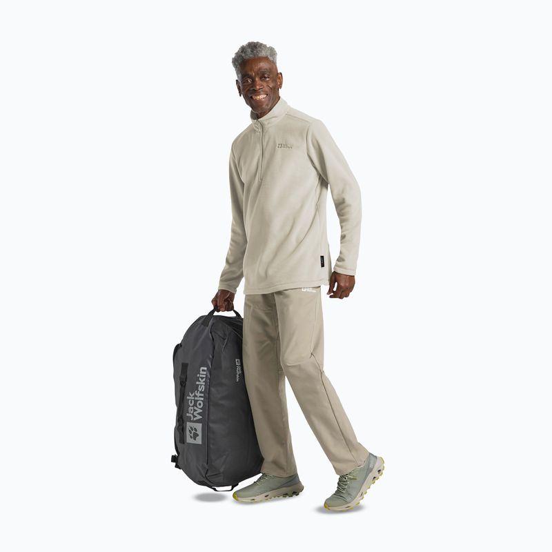 Felpa da trekking uomo Jack Wolfskin Taunus Hz pale sand 2