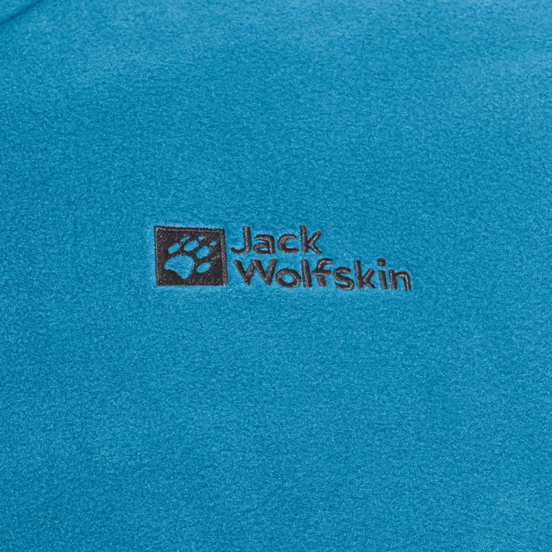 Felpa da trekking uomo Jack Wolfskin Taunus Hz aurora blue 9