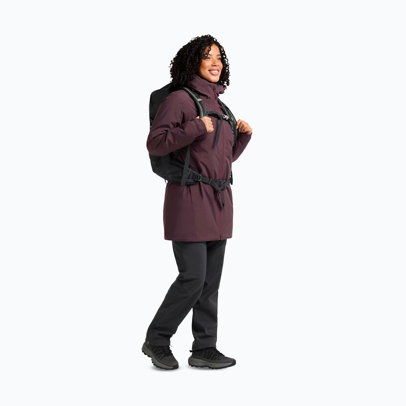 Giacca antipioggia da donna Jack Wolfskin Heidelstein Ins amaranth 2