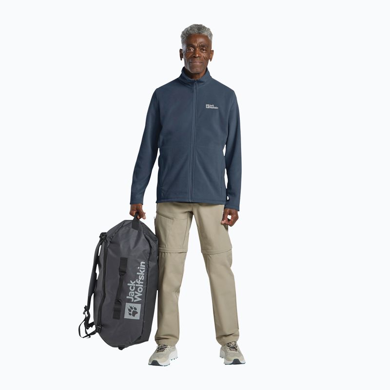 Felpa in pile da uomo Jack Wolfskin Taunus Fz midnight sky 2