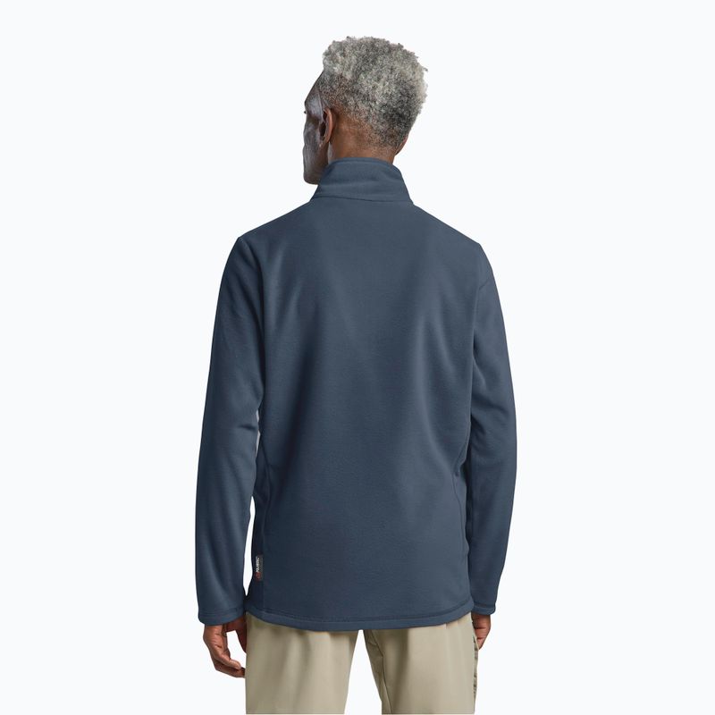 Felpa in pile da uomo Jack Wolfskin Taunus Fz midnight sky 3