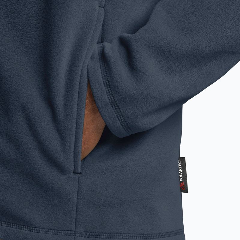 Felpa in pile da uomo Jack Wolfskin Taunus Fz midnight sky 6