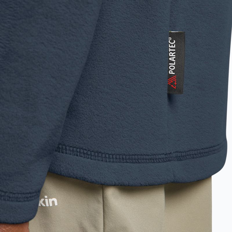 Felpa in pile da uomo Jack Wolfskin Taunus Fz midnight sky 7