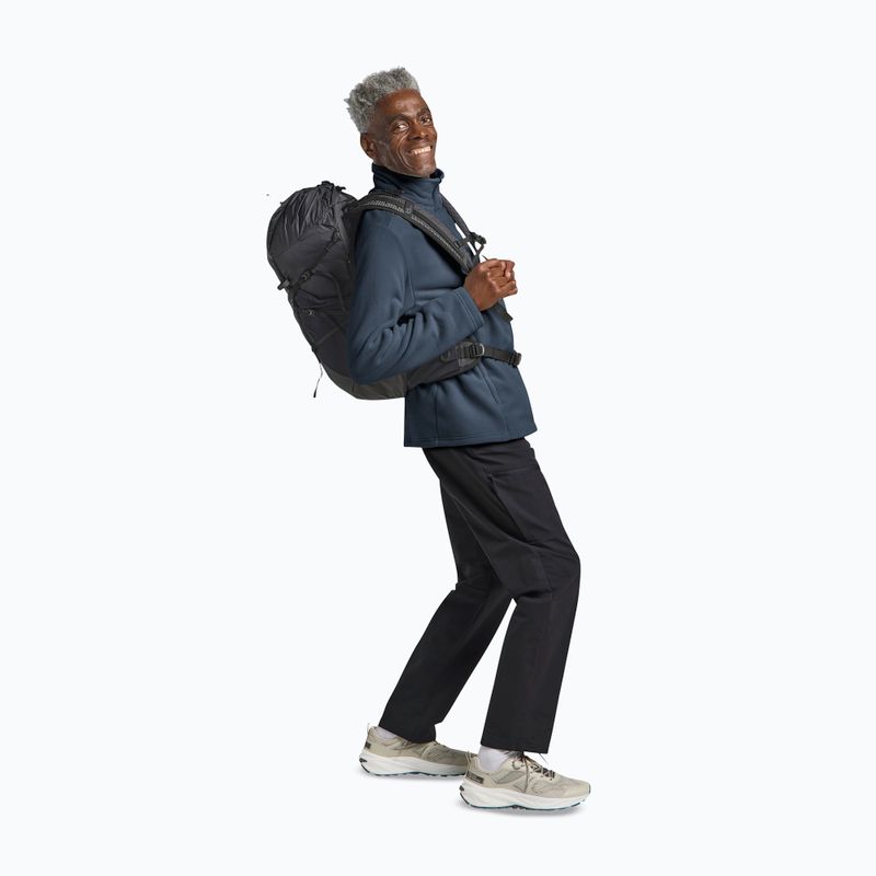 Felpa in pile da uomo Jack Wolfskin Winterstein Fz midnight sky 2