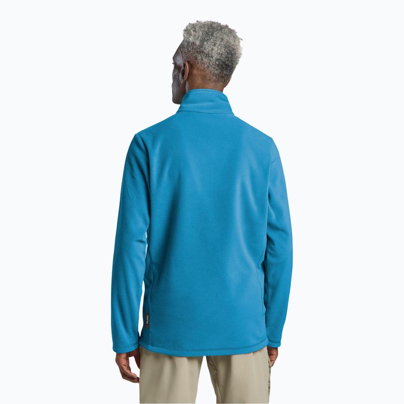 Felpa in pile da uomo Jack Wolfskin Taunus Fz aurora blue 3