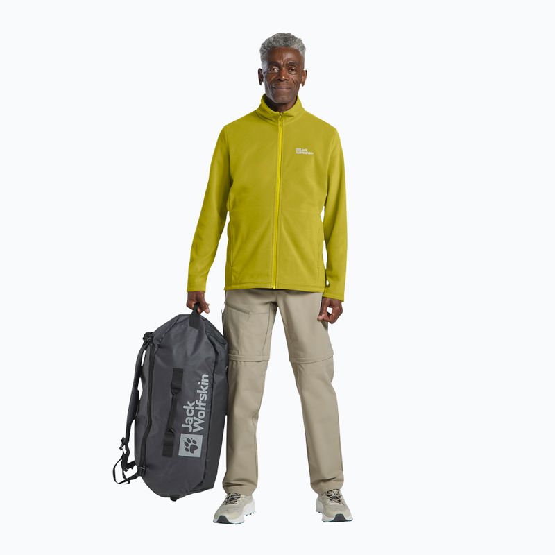 Felpa in pile da uomo Jack Wolfskin Taunus Fz chartreuse 2
