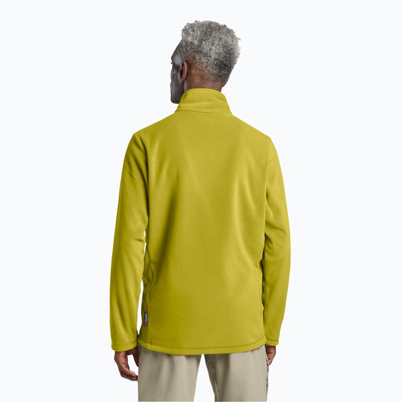 Felpa in pile da uomo Jack Wolfskin Taunus Fz chartreuse 3