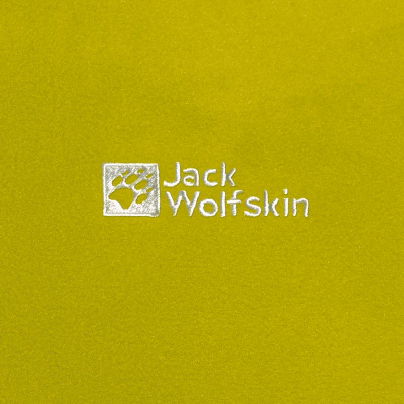 Felpa in pile da uomo Jack Wolfskin Taunus Fz chartreuse 10
