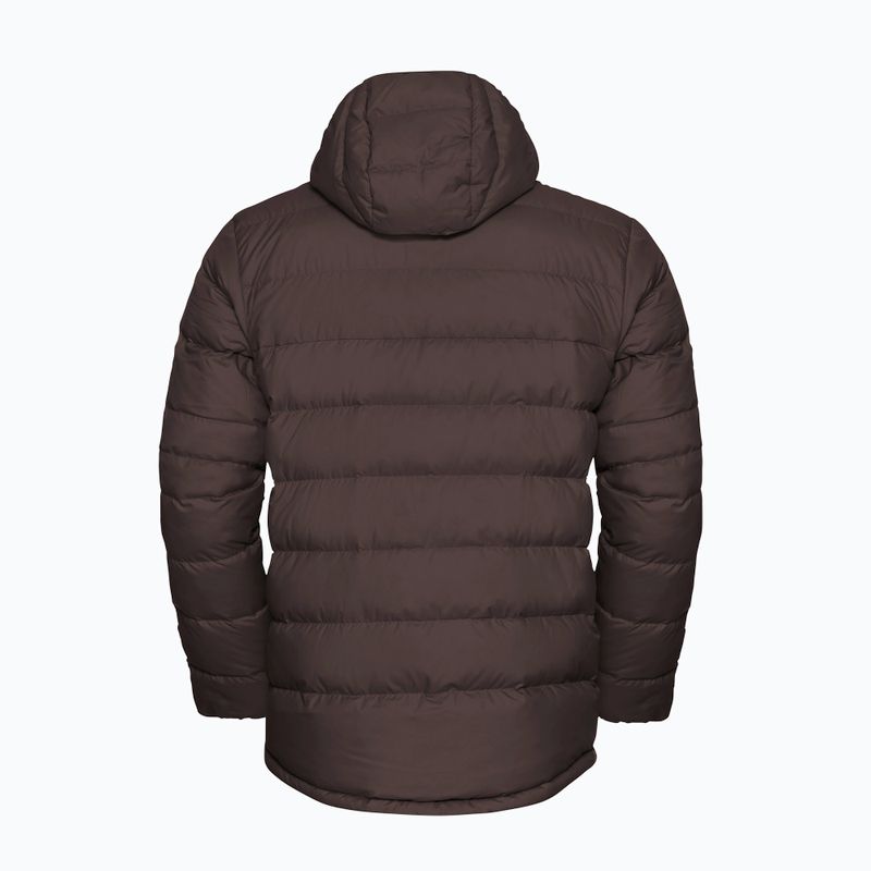 Giacca imbottita da uomo Jack Wolfskin Ather Down Hoody peat 8
