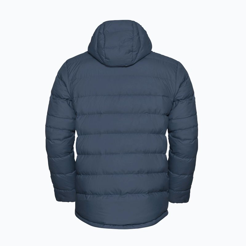 Giacca a piumino da uomo Jack Wolfskin Ather Down Hoody midnight sky/dark navy 8