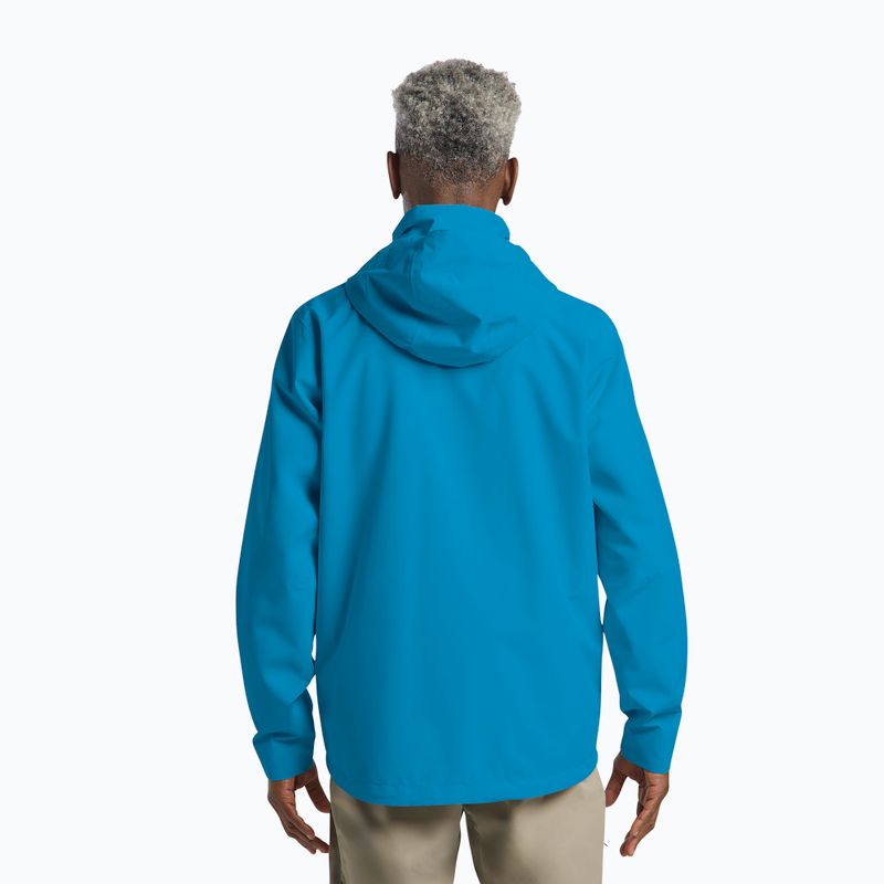 Giacca antipioggia da uomo Jack Wolfskin Trailtime 2L aurora blue 3