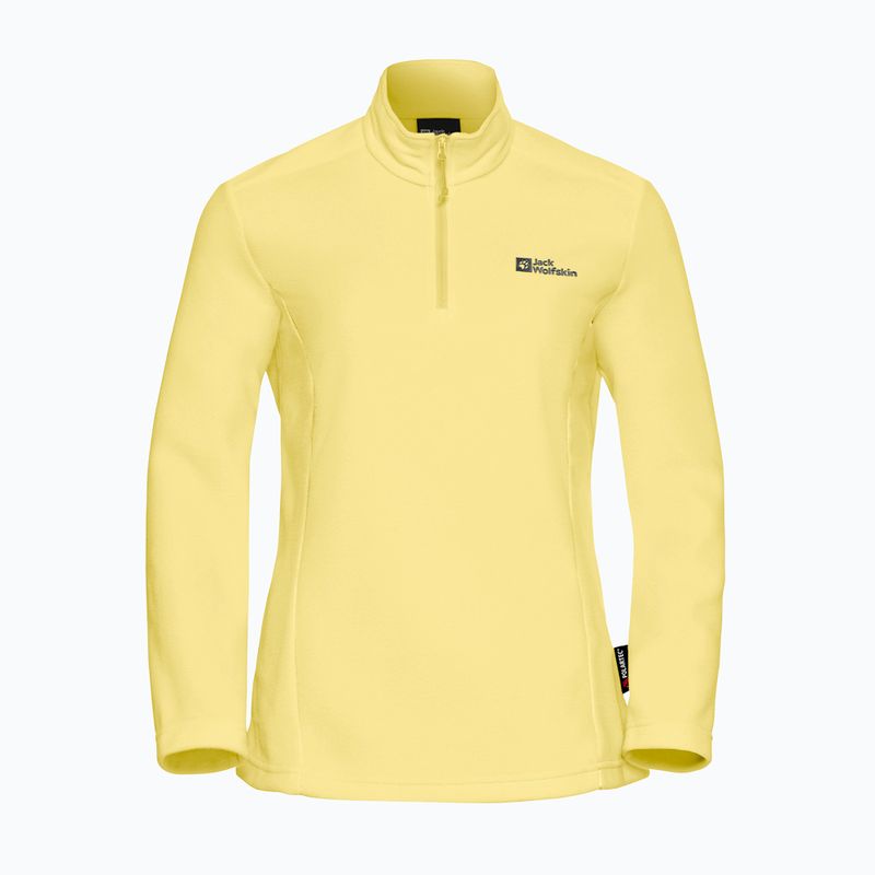 Felpa da trekking donna Jack Wolfskin Taunus Hz lemon ice 6
