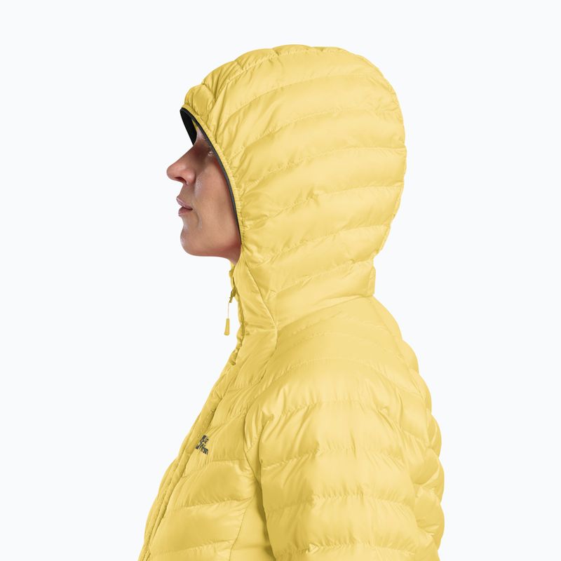 Giacca imbottita da donna Jack Wolfskin Routeburn Pro Ins lemon ice 4