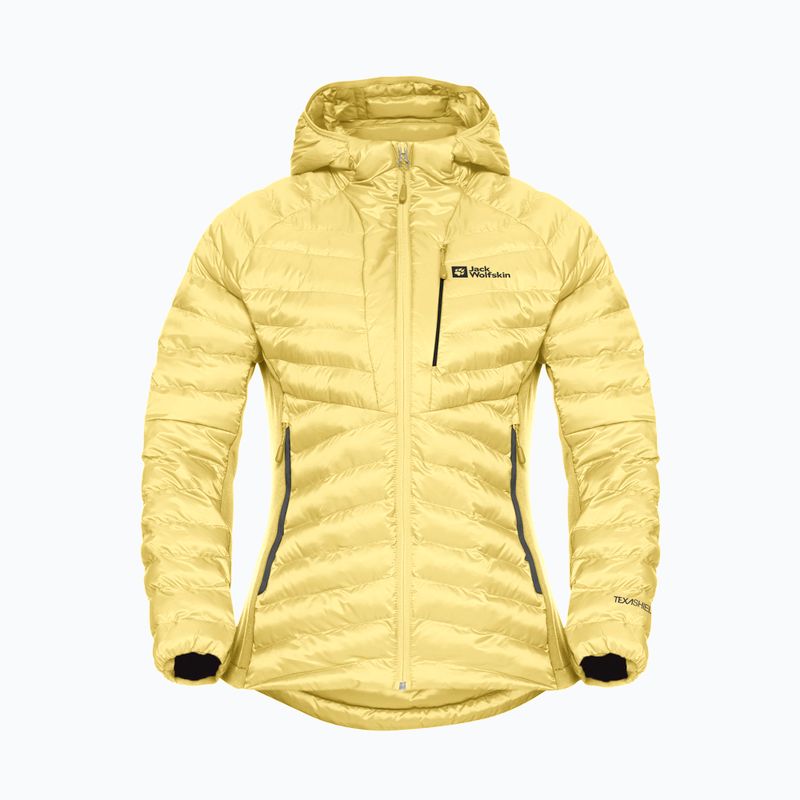 Giacca imbottita da donna Jack Wolfskin Routeburn Pro Ins lemon ice 8