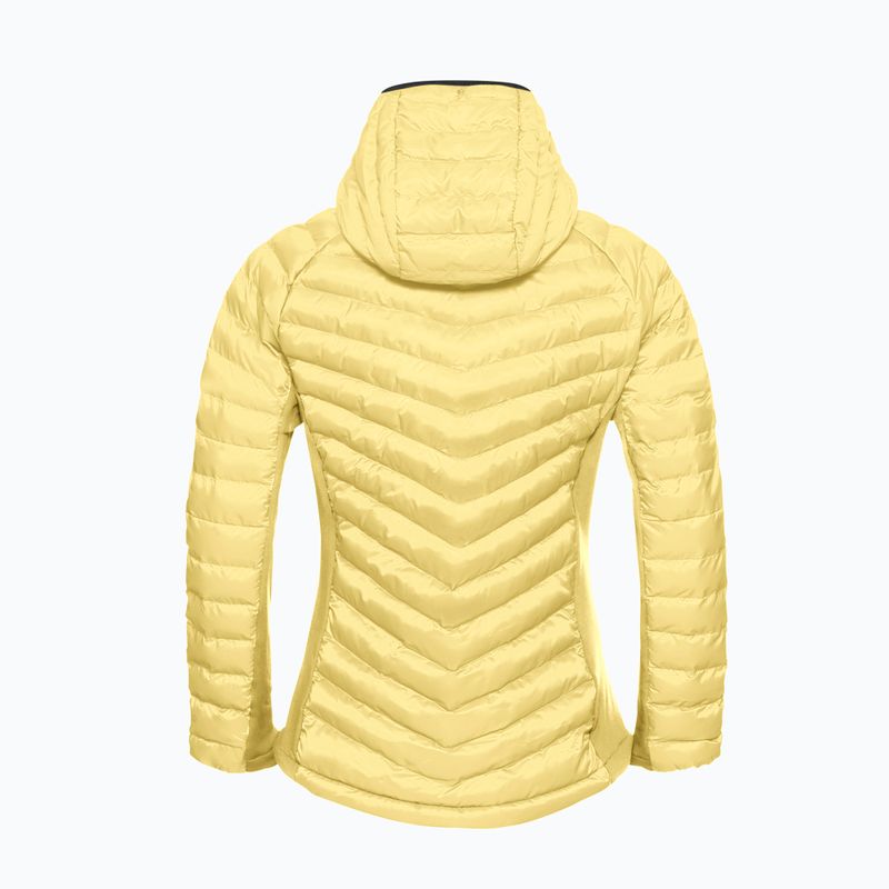 Giacca imbottita da donna Jack Wolfskin Routeburn Pro Ins lemon ice 9