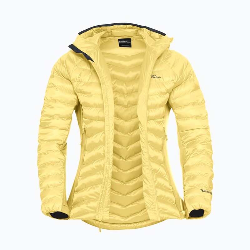 Giacca imbottita da donna Jack Wolfskin Routeburn Pro Ins lemon ice 10