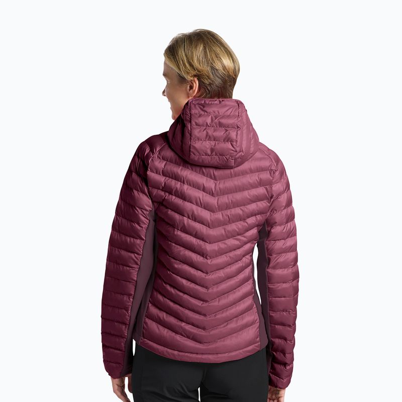 Giacca imbottita da donna Jack Wolfskin Routeburn Pro Ins raisin 3