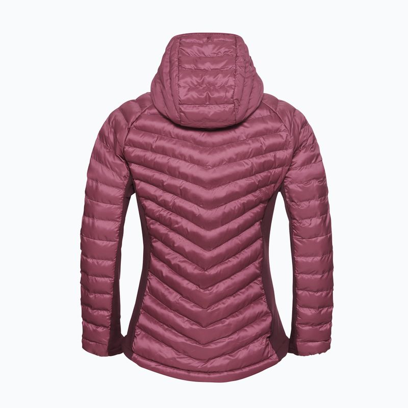 Giacca imbottita da donna Jack Wolfskin Routeburn Pro Ins raisin 9