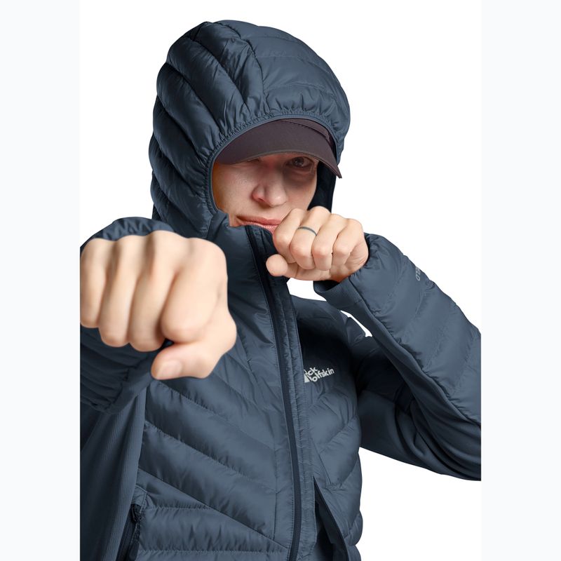 Giacca ibrida da donna Jack Wolfskin Routeburn Pro Ins midnight sky 5