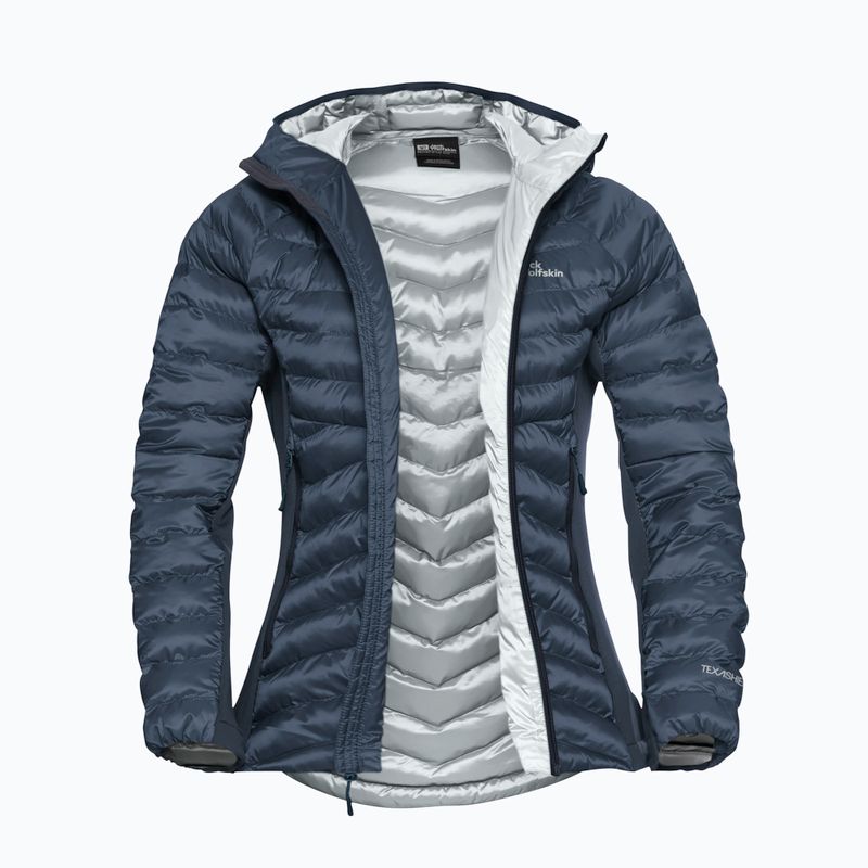 Giacca imbottita da donna Jack Wolfskin Routeburn Pro midnight sky 10