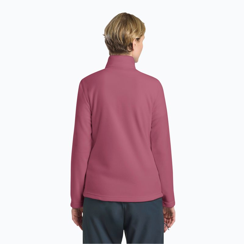 Felpa da trekking donna Jack Wolfskin Taunus Hz raisin 3
