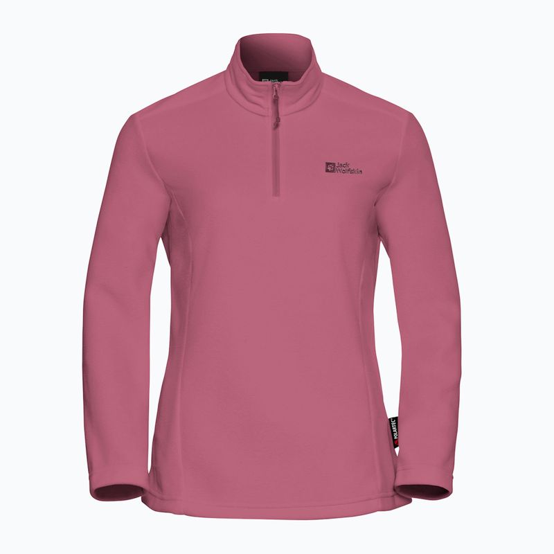 Felpa da trekking donna Jack Wolfskin Taunus Hz raisin 6