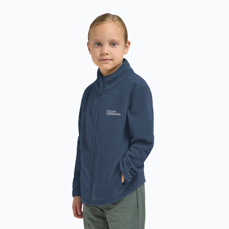 Pile per bambini Jack Wolfskin Taunus midnight sky 9