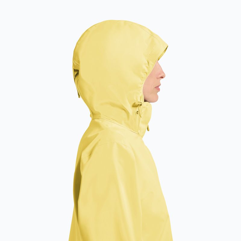 Giacca antipioggia da donna Jack Wolfskin Trailtime 2L lemon ice 4