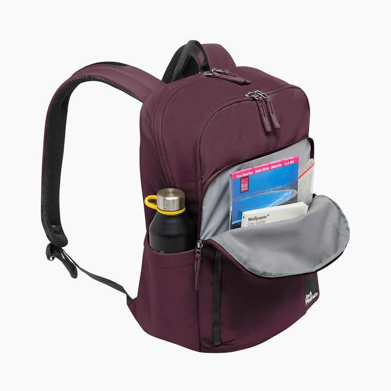 Zaino urbano Jack Wolfskin Terracade 24 l amaranto 5