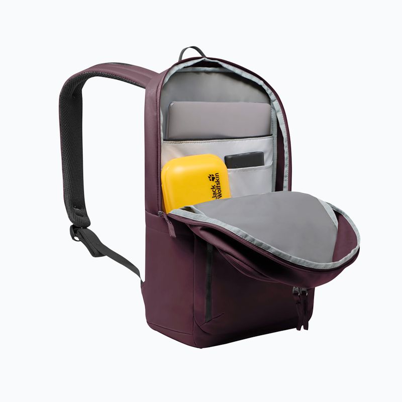 Zaino urbano Jack Wolfskin Terracade 24 l amaranto 7