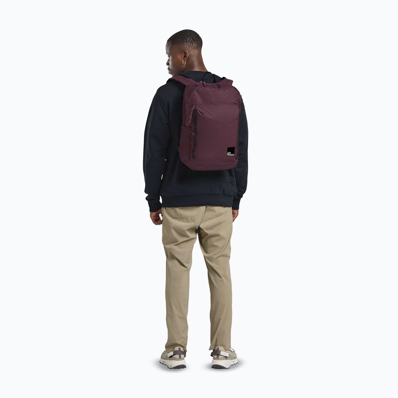 Zaino urbano Jack Wolfskin Terracade 24 l amaranto 10