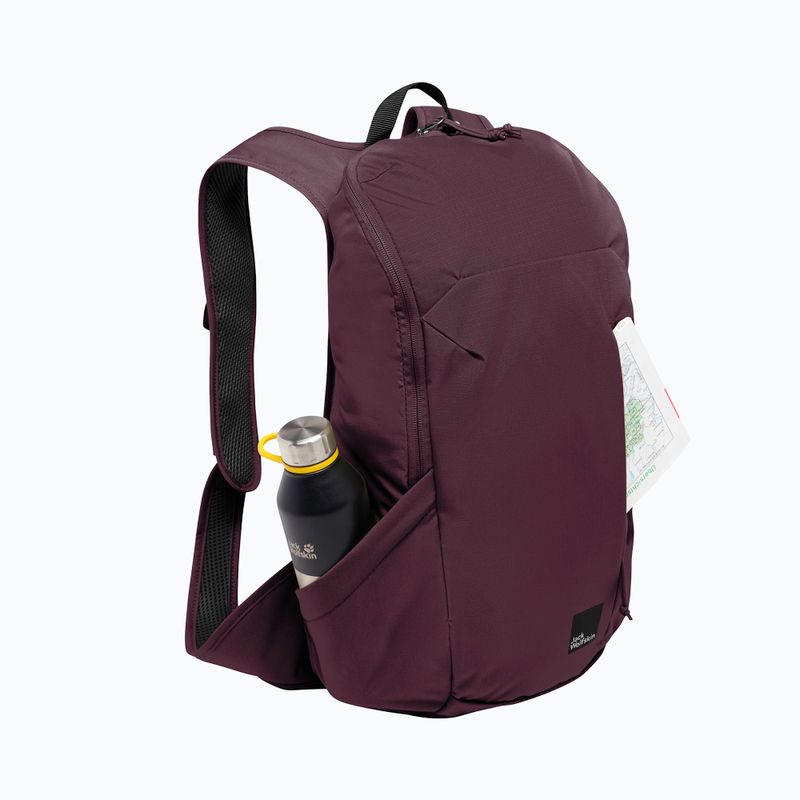 Zaino urbano da donna Jack Wolfskin Waimea 15 l amaranth 2