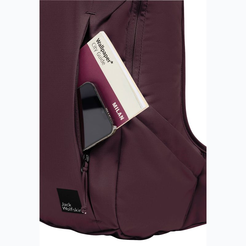 Zaino urbano da donna Jack Wolfskin Waimea 15 l amaranth 9