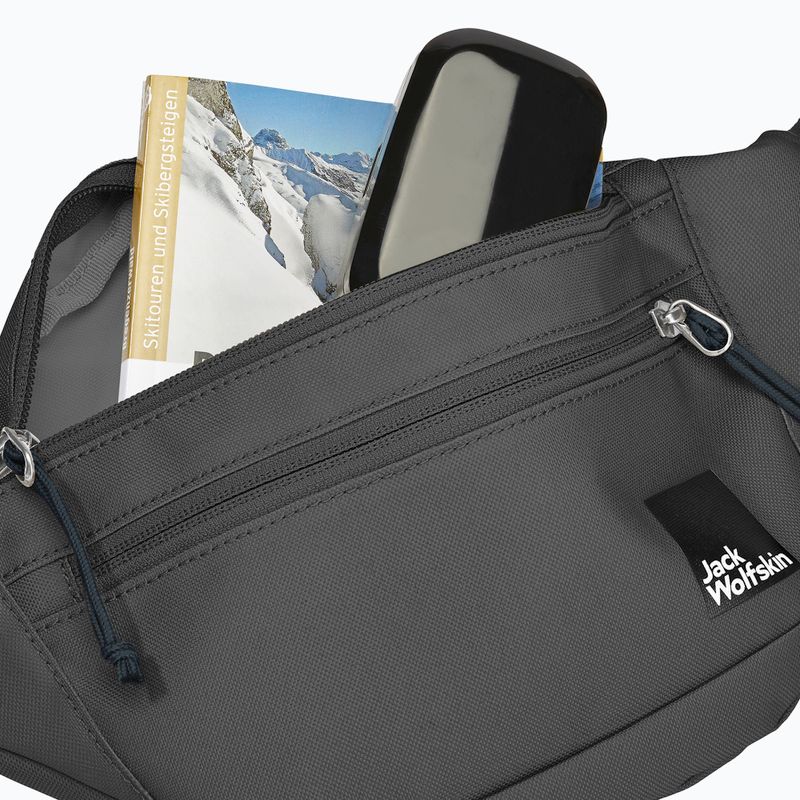 Marsupio Jack Wolfskin Konya Hipbag 2 l ardesia 6