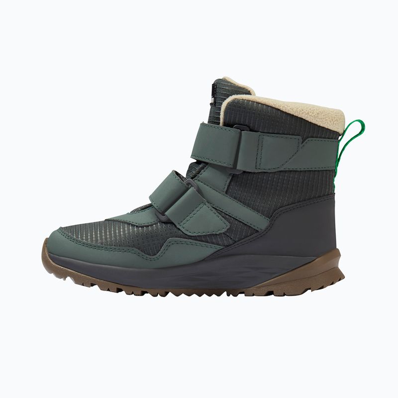 Scarpe per bambini Jack Wolfskin Polar Bear-B Texapore Mid Vc mystic green 2