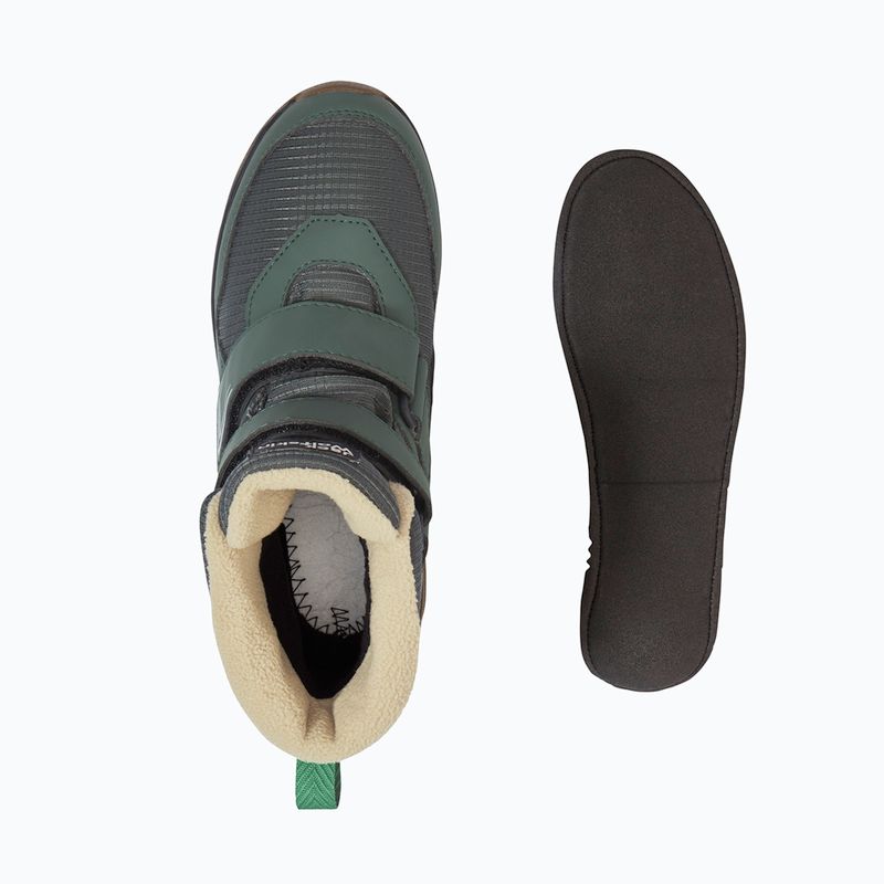 Scarpe per bambini Jack Wolfskin Polar Bear-B Texapore Mid Vc mystic green 6
