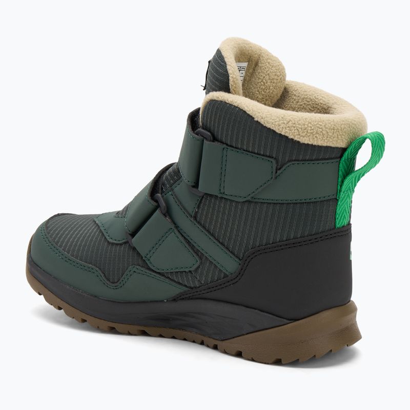 Scarpe per bambini Jack Wolfskin Polar Bear-B Texapore Mid Vc mystic green 3