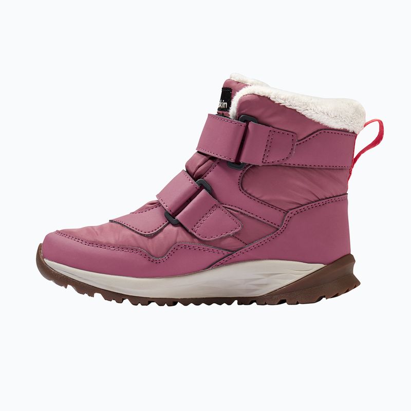 Scarpe per bambini Jack Wolfskin Polar Bear-B Texapore Mid Vc raisin 2