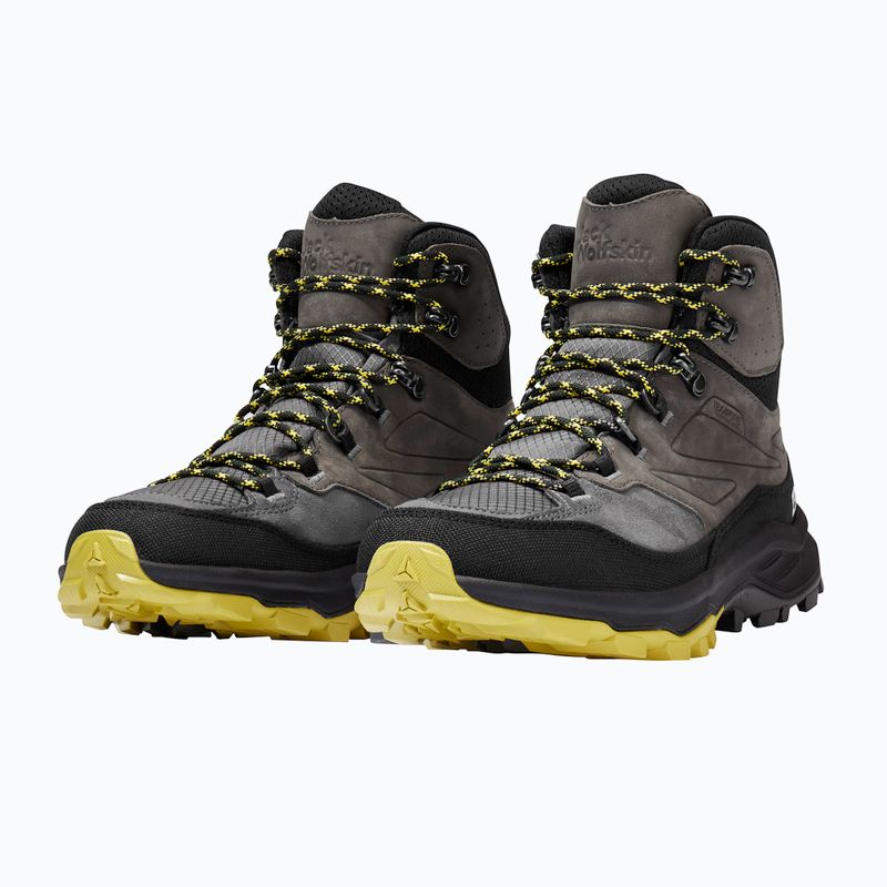 Scarpe da trekking da uomo Jack Wolfskin Cyrox Texapore Mid slate 10